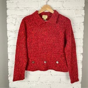 Vintage Nan Hadden Studio Wool Blend Boucle Sweater